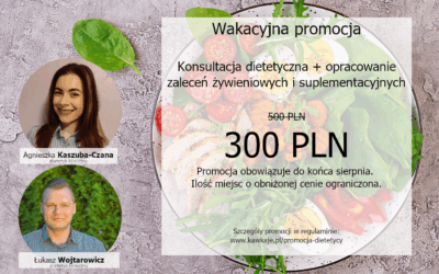 Konsultacja dietetyczna -40%  [PROMOCJA]