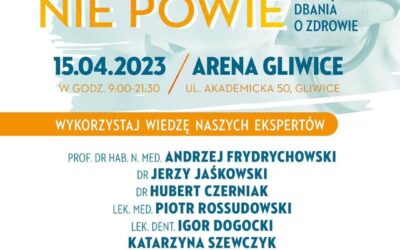 Konferencja „CZEGO CI LEKARZ NIE POWIE” już w kwietniu [INFORMACJA]