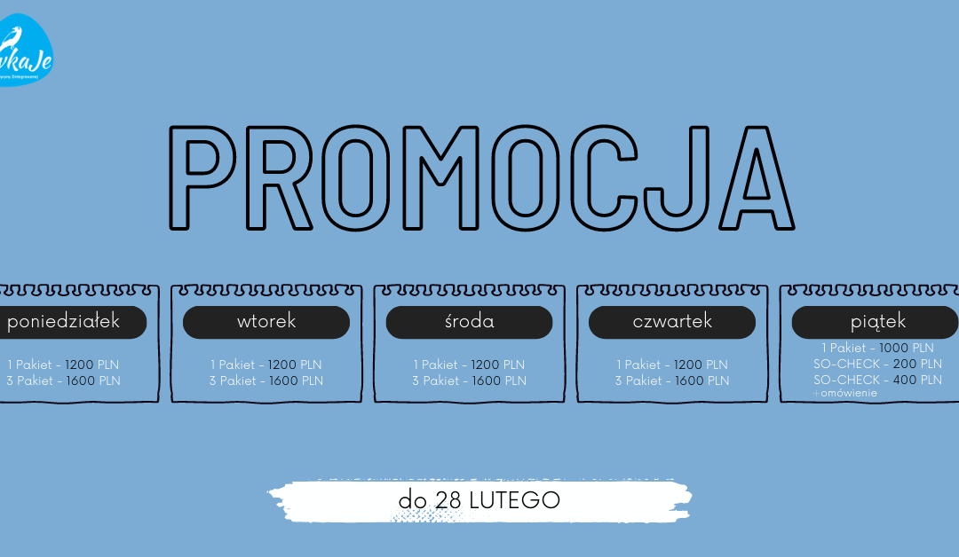 Tygodniowa promocja w lutym! [PROMOCJA]