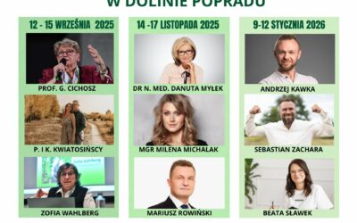 PEŁNE ZDROWIA WEEKENDY W DOLINIE POPRADU z udziałem Andrzeja Kawki- 9-12 STYCZNIA 2026r.