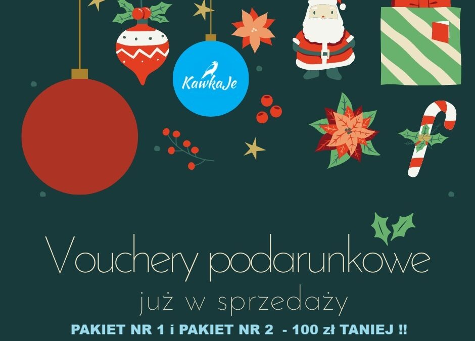 VOUCHERY PODARUNKOWE  – PROMOCJA!
