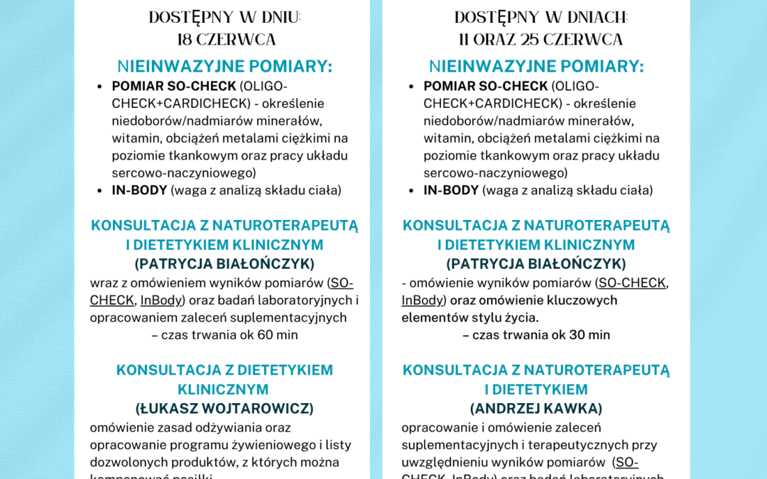 PROMOCJE W CZERWCU