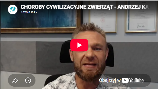 CHOROBY CYWILIZACYJNE ZWIERZĄT – ANDRZEJ KAWKA