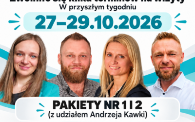WOLNY TERMIN NA WIZYTĘ W DNIACH 27–29 PAŹDZIERNIKA 2026 r